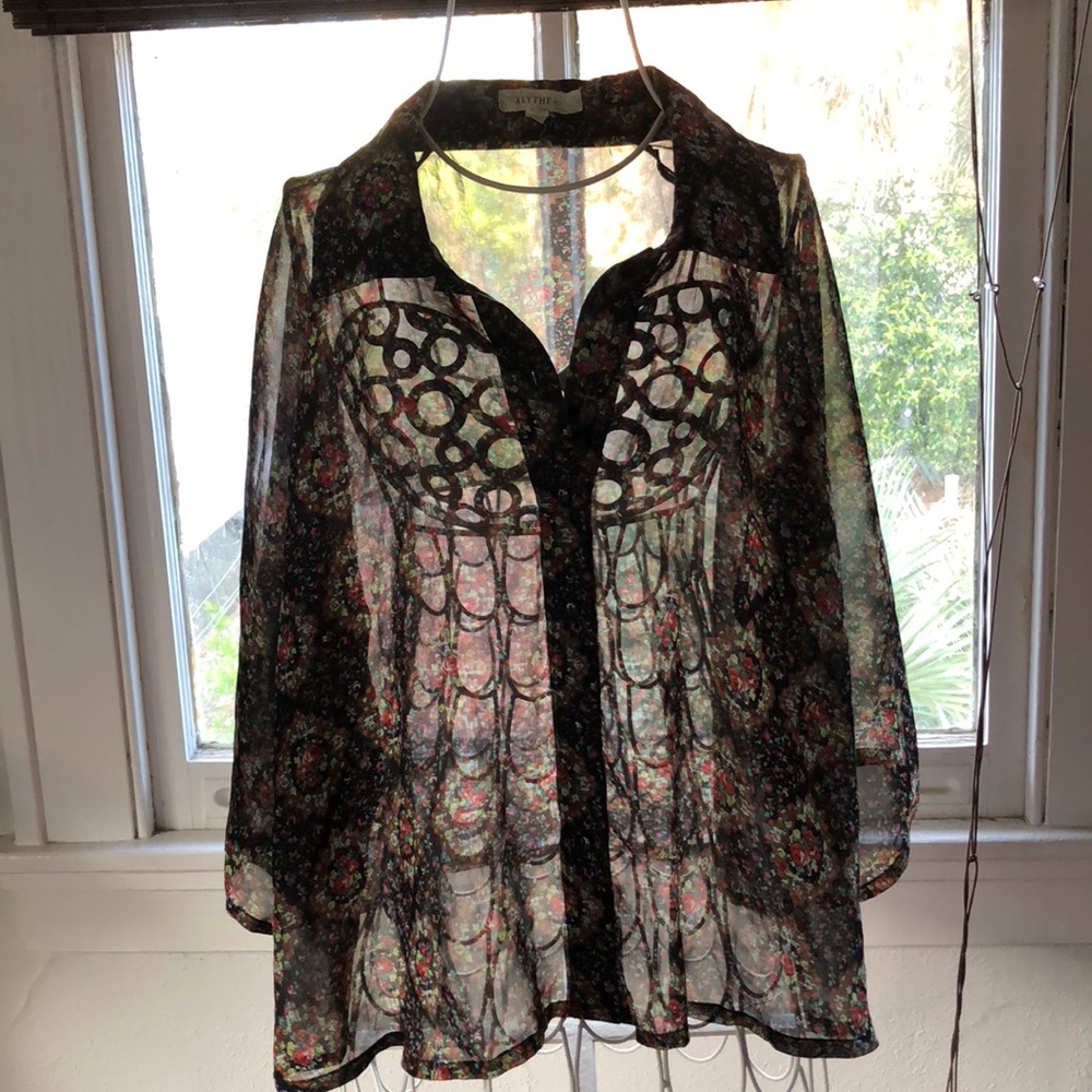 Alythea Sheer Blouse